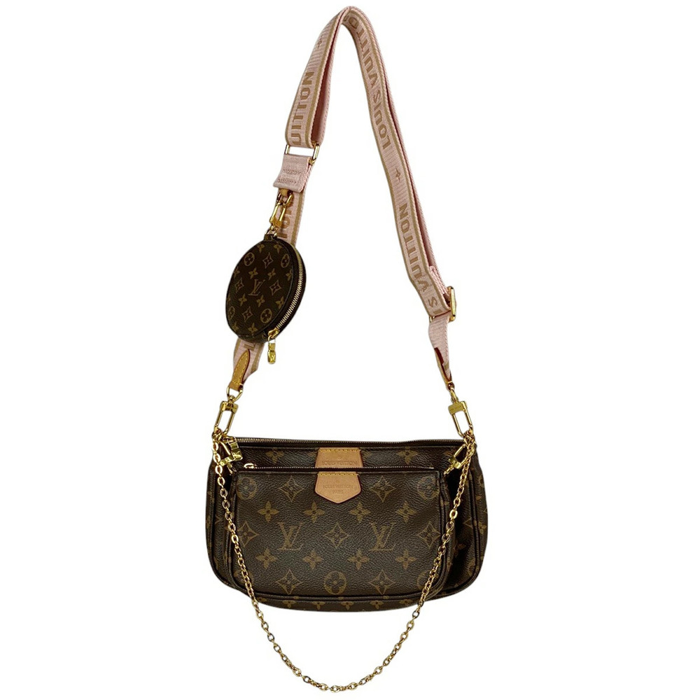 Louis Vuitton Multi Pochette Accessoires Clutch Porte monnaie Rond Shoulder - Picture 1 of 7
